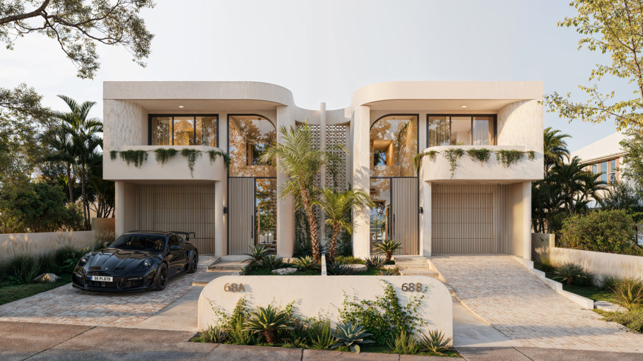 Modern Twin Villas