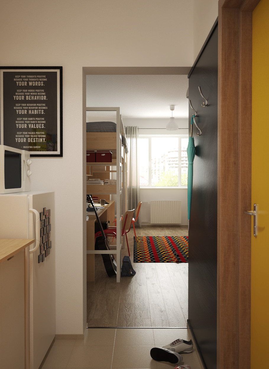 Students Dorm Room