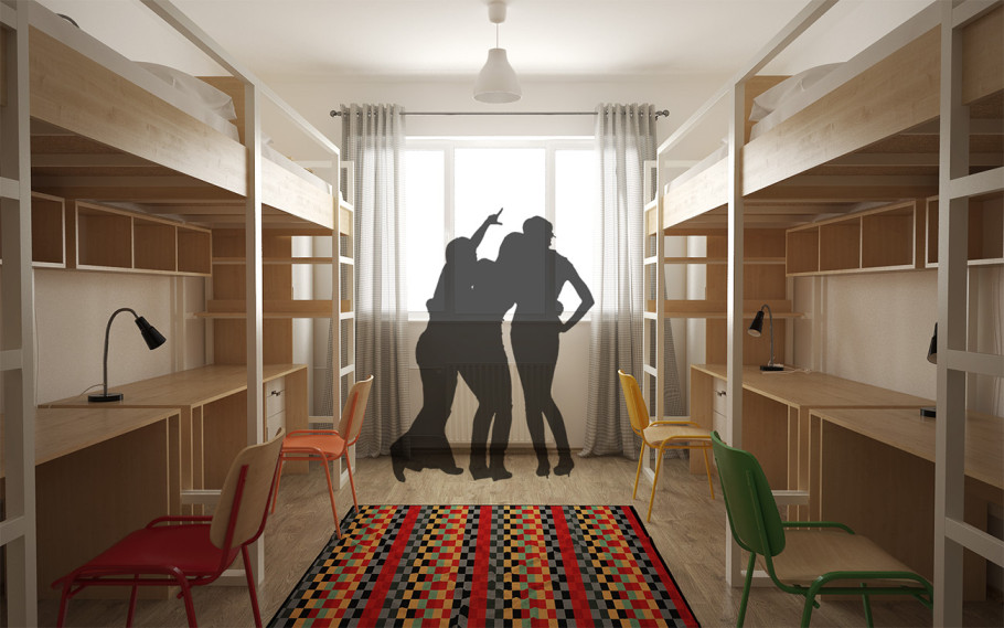 Students Dorm Room