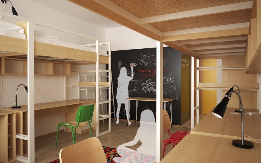 Students Dorm Room