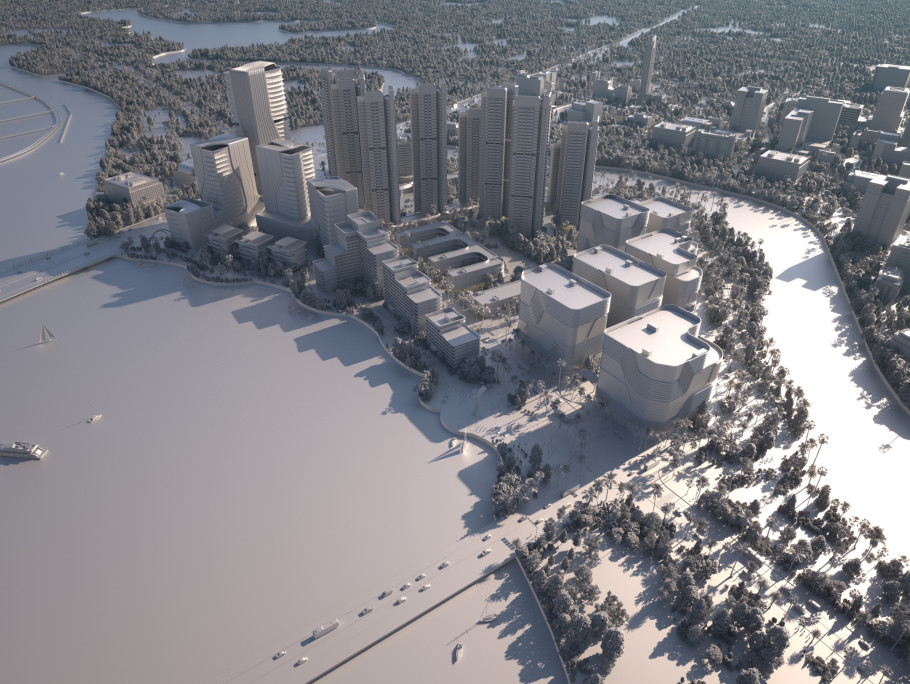 Industrial Park Render