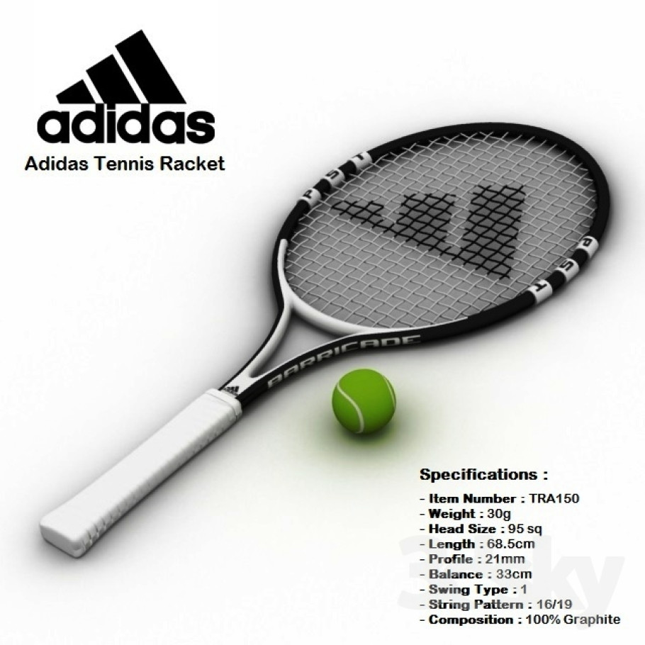 Nacional encima queso VWArtclub - Adidas Tennis Racket
