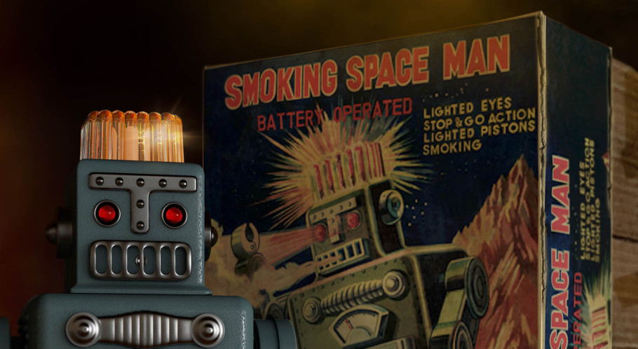 Smoking Space Man