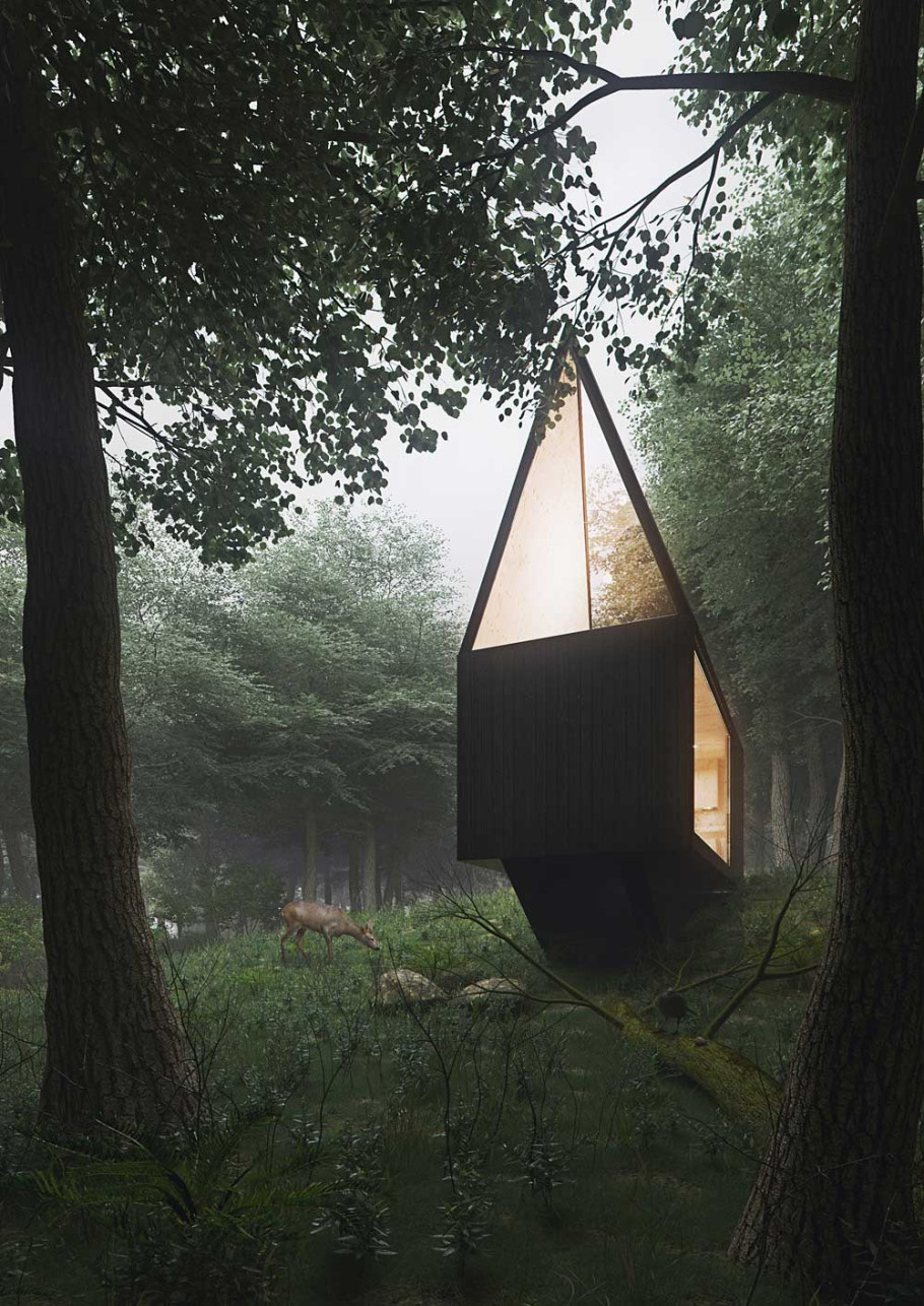 Cabin in the forest