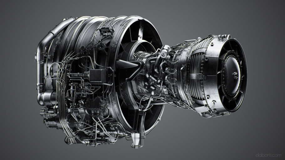 Jet Engine CFM56