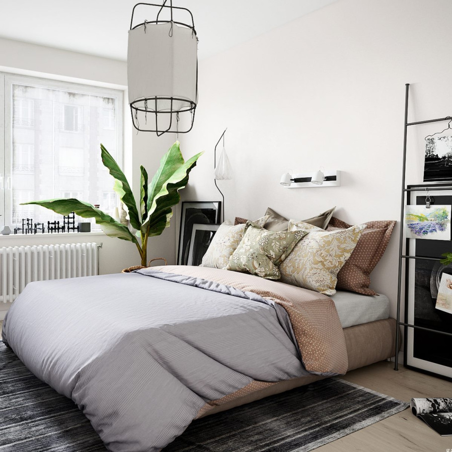 Scandinavian Style Bedroom
