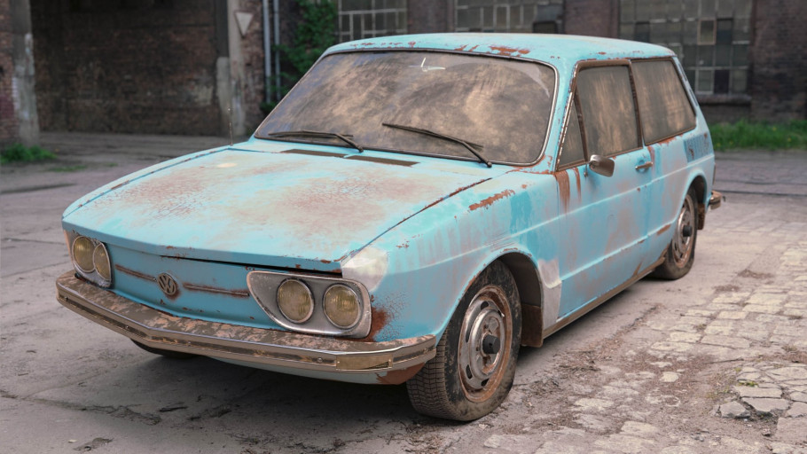 VW Brasilia Abandoned