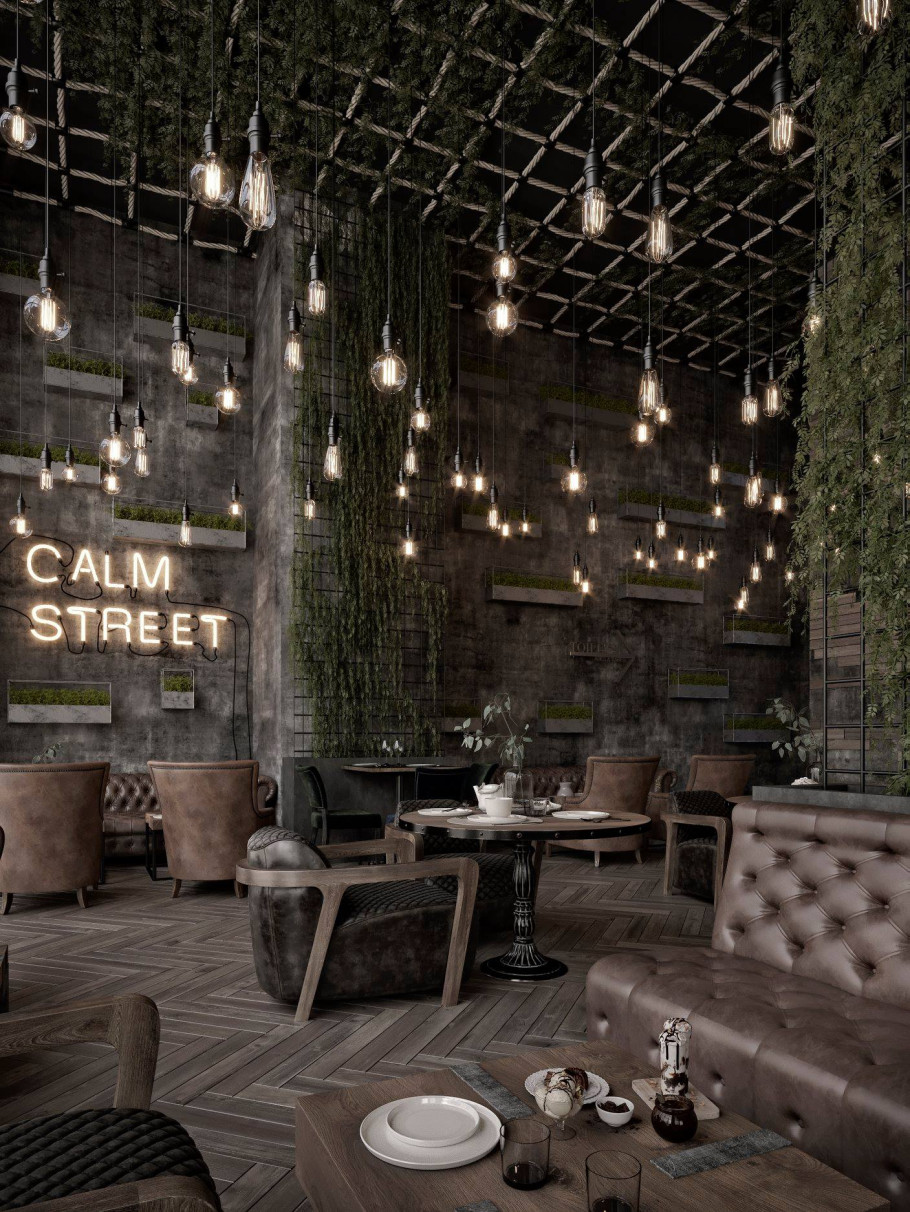 Qatar Calm Street Cafe