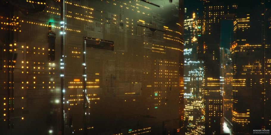 Futuristic Sci-fi City
