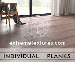 300x250 Extreme Textures Natural Beech - Individual Planks