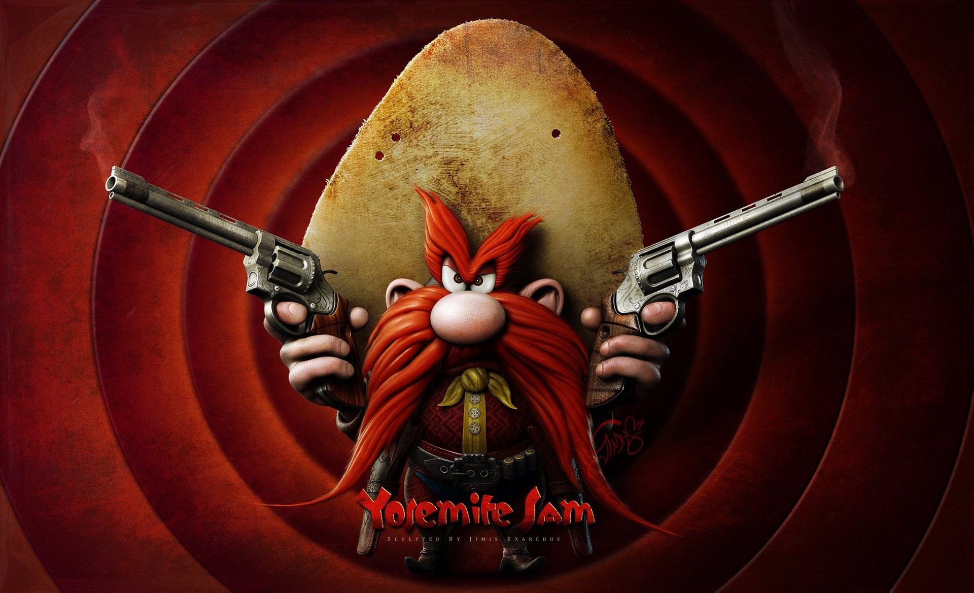 Yosemite Sam Concept Art