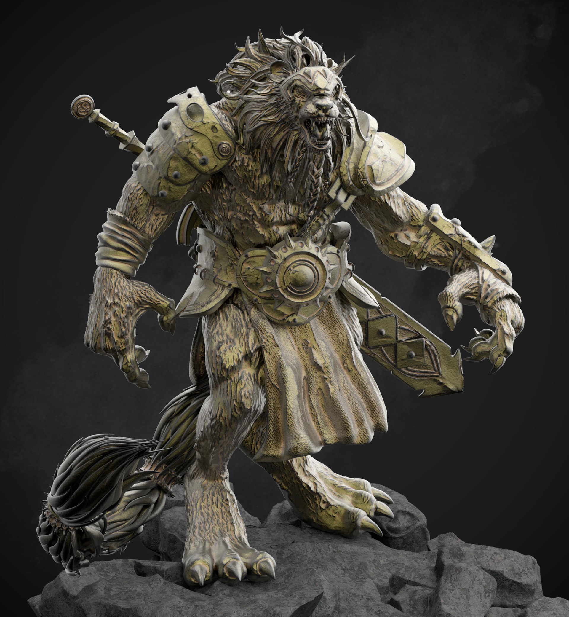 lion warrior dark souls 2