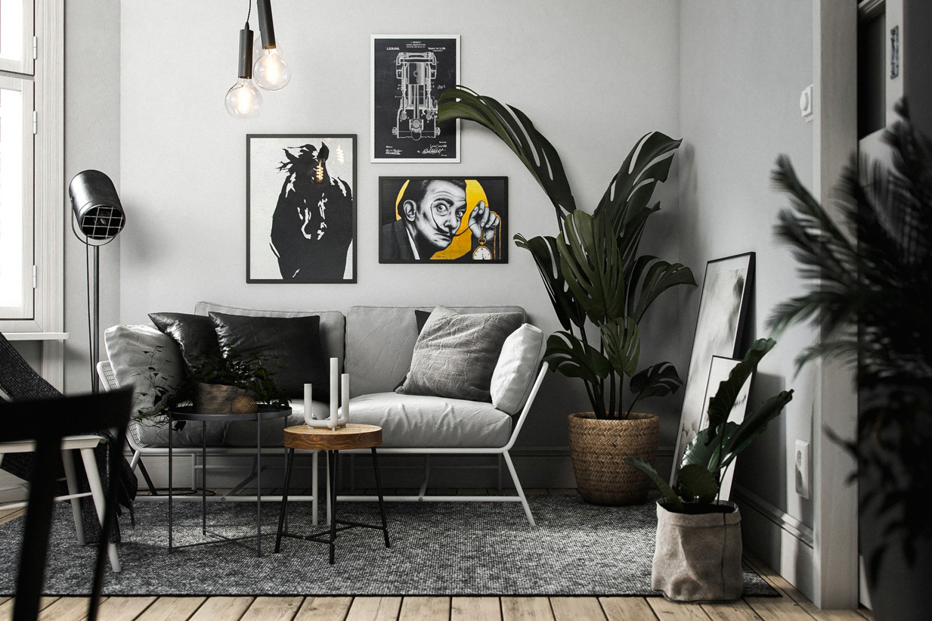 VWArtclub - Nordic Living Room