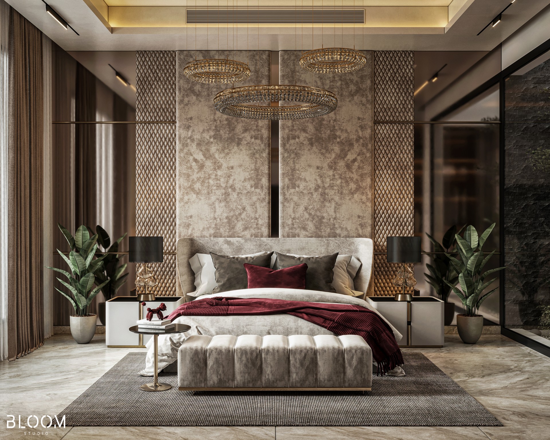 VWArtclub Luxury Master Bedroom